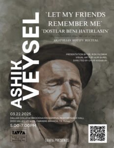 Asik Veysel Poster English